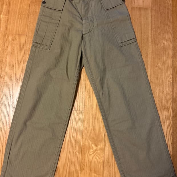 웨어하우스 Lot 1098 US ARMY HERRINGBONE PANTS