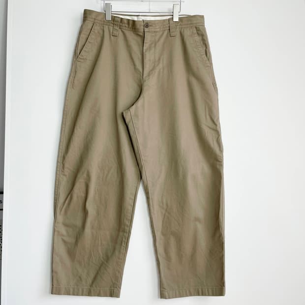 C1 유니클로U 와이드 핏 치노 팬츠 36-37사이즈