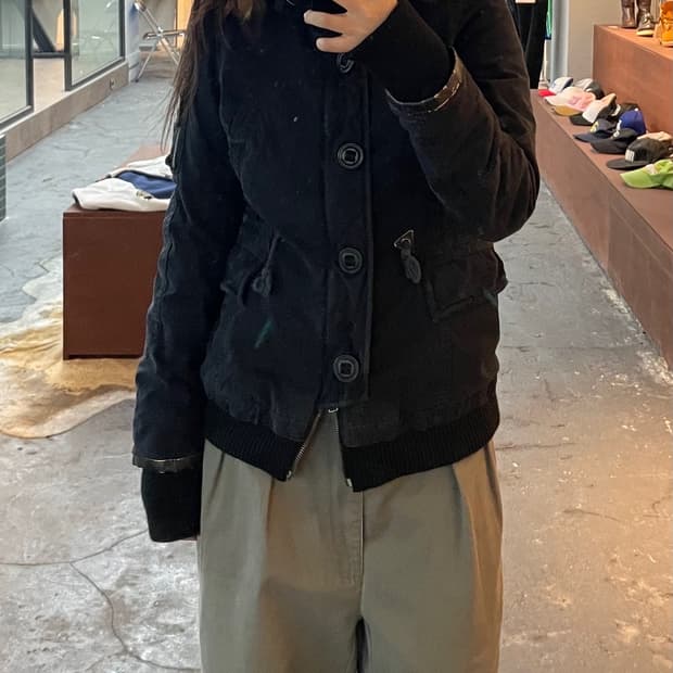 모우시 후드퍼 패딩 자켓 H488