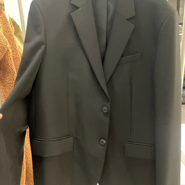 무신사 스탠다드 블레이저 블랙 2xl