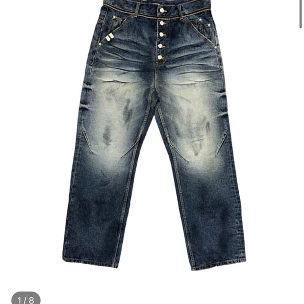 구매) 파코서플라이 RWM JEANS - DIRTY BLUE 3사이즈