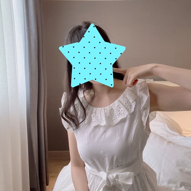 빈티지 프릴 리본 원피스