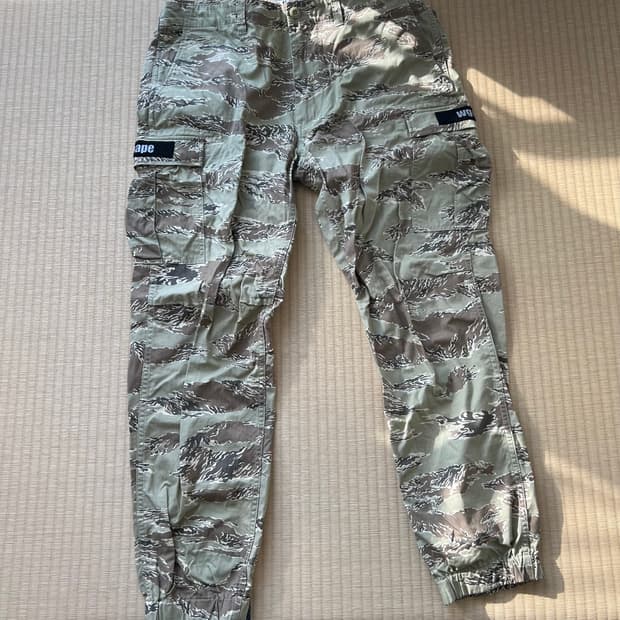 BAPE TIGER CAMO 6POCKET JOGGER PANTS