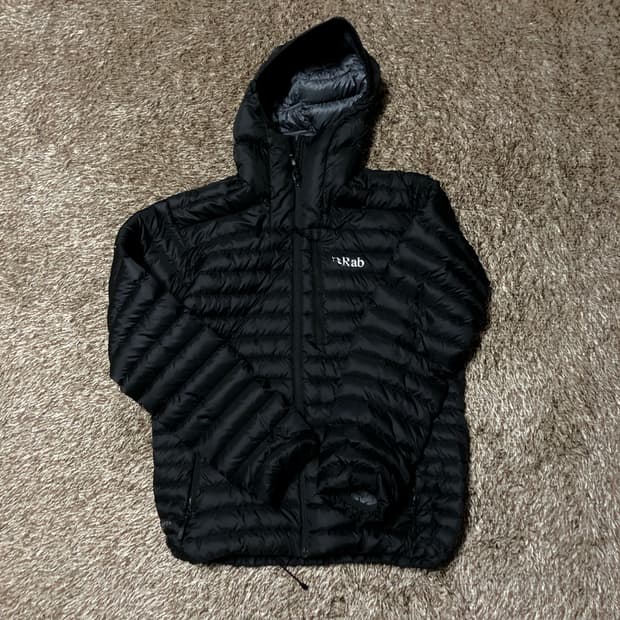 Rab 랩 마이크로알파인 경량 패딩 자켓 m