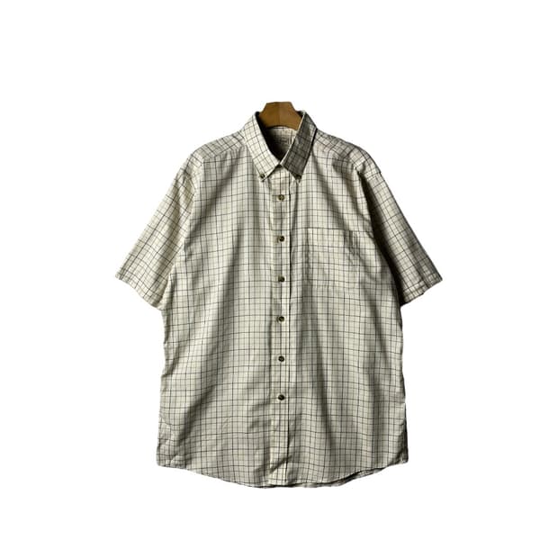[LL Bean] 엘엘빈 원포켓 체크 반팔셔츠