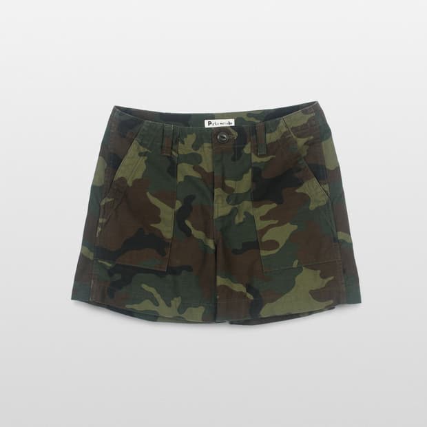  PIRKA MENOKO Camouflage Fatigue Shorts