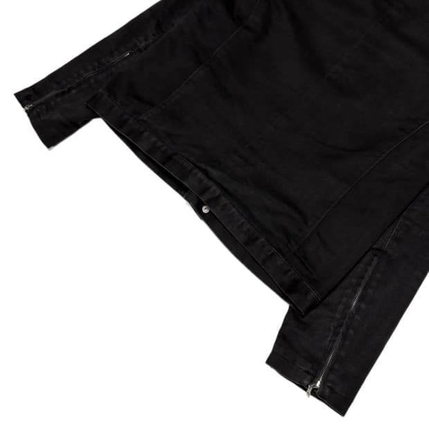 semantic design multi zipper vest zip-up semantic design 多重zip 