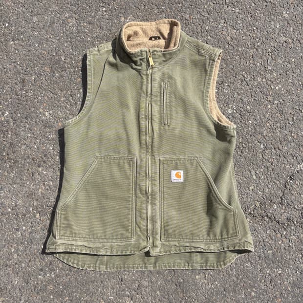 00s 칼하트 WV001 쉐르파 라이닝 모크넥 베스트