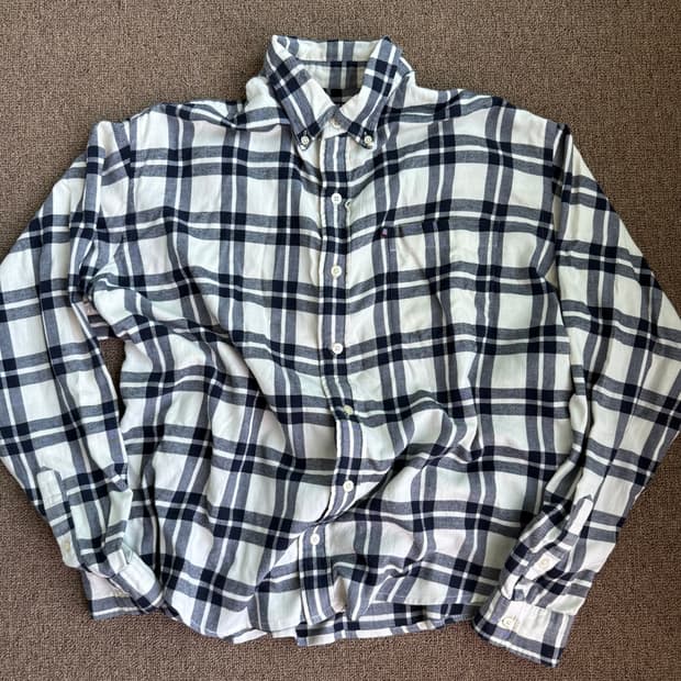 Polo Jeans 90-00s 플란넬 체크 셔츠