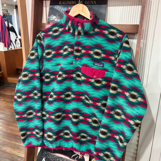 J21 파타고니아 신칠라 아즈텍 스냅티 플리스 M