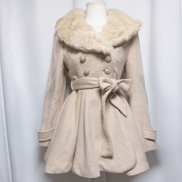 잉그니 플레어롱코트 라떼히메로맨틱갸루 캐캐체 핀터깔 달천 대장y2k 로리