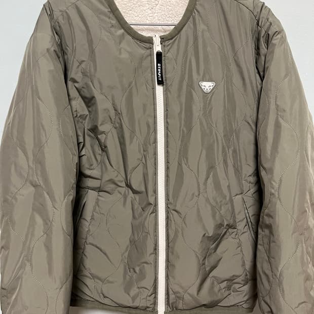 DYNAFIT 다이나핏 리버시블 퀼팅 자켓 카키