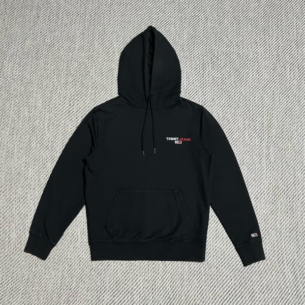 [XS] Tommy 타미진스 우먼즈 블랙 후드티