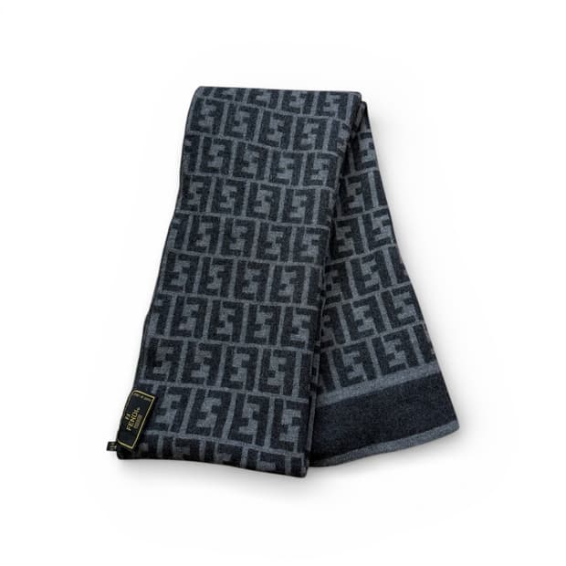 펜디 FF 울 머플러 