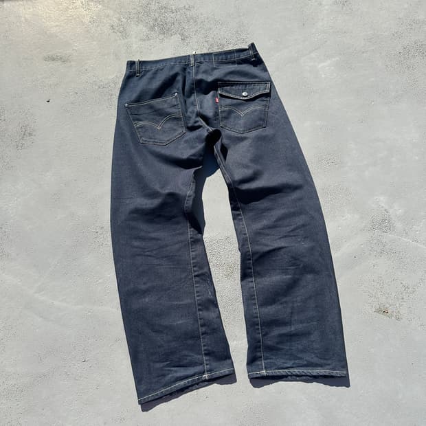 [34x 32] 리바이스 00s 엔지니어드 루즈핏 데님팬츠