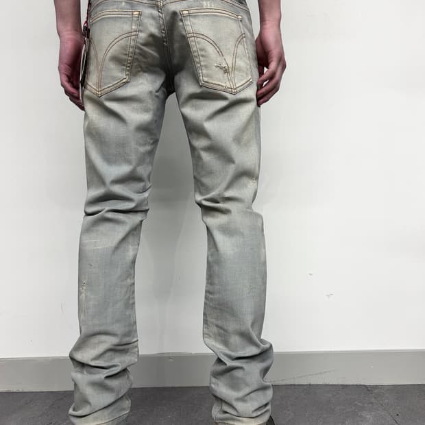 deadstock* 돌체앤가바나 블리치 워싱 데님 팬츠