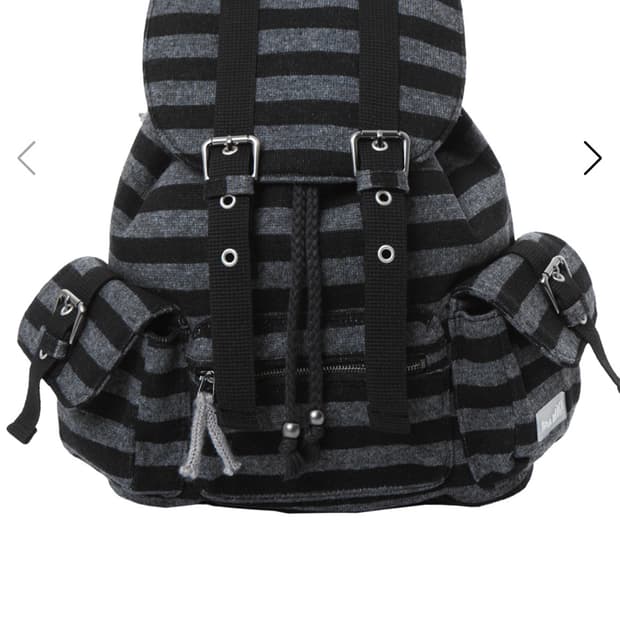 파히섬 스트라이프 백팩