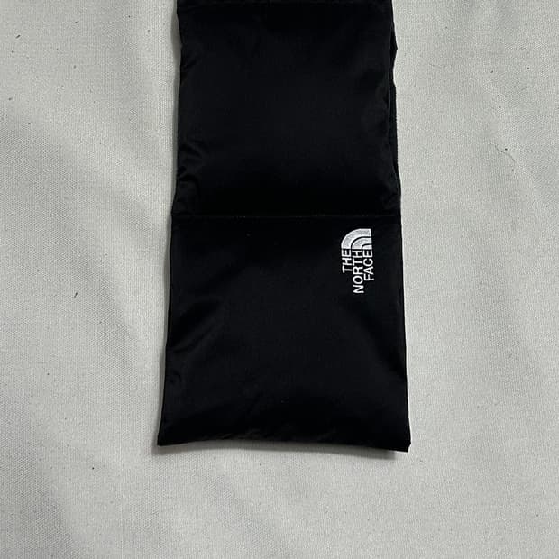 OS 노스페이스 TNF 다운 블랙 패딩 머플러