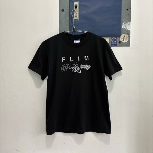 90s FLIM Cotton T-Shirt