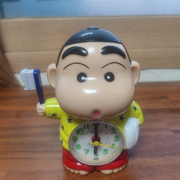 고전 빈티지 짱구 알람시계