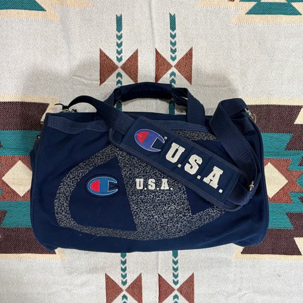 90s 챔피언 올드스쿨 USA 보스턴백 더플백
