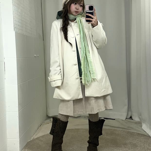 바닐라 민트 모리걸 니혼진 아이보리 코디세트