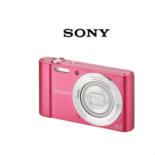 (구함)소니 사이버샷 DSC-W810 핑크 레트로 디지털 카메라