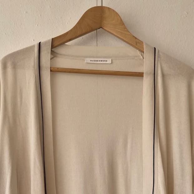 한섬 The cashmere 여성 데일리오픈미디가디건