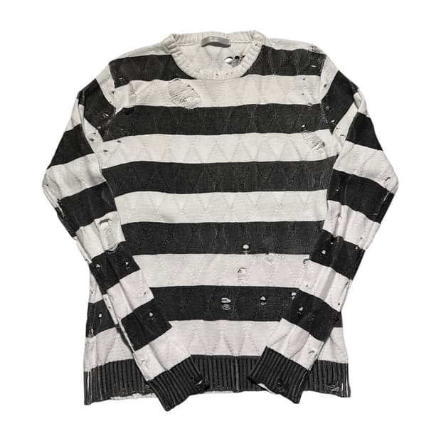 SS02 Modern Age Distressed Knit 넘버나인