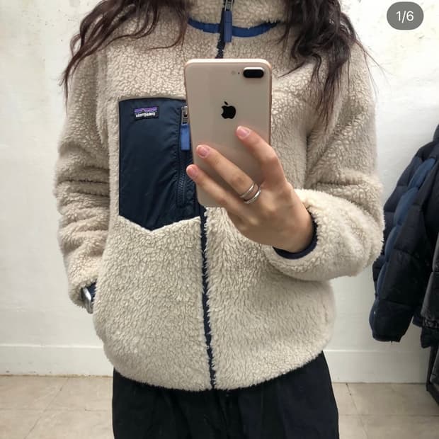 양면!!- 파타고니아 플리스 후드 집업