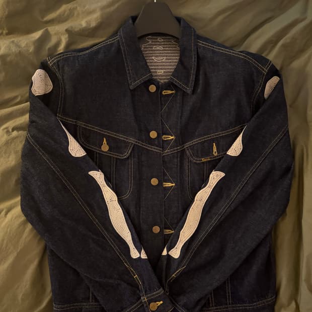 Kapital 11.5oz. Denim Bone Jacket Indigo