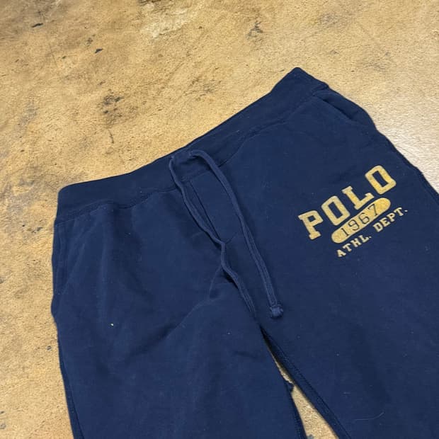 [정품/M] 폴로 랄프로렌 네이비 트레이닝 바지 b14