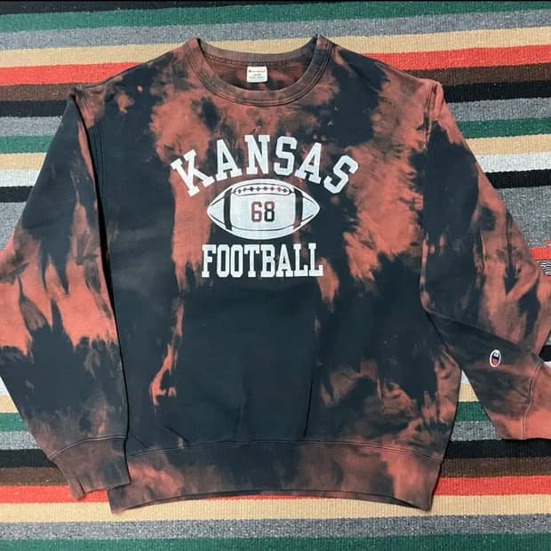 챔피온 어센틱 타이다이 스웻셔츠