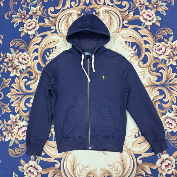 (M)00s 폴로 랄프로렌 후드집업티셔츠(네이비)