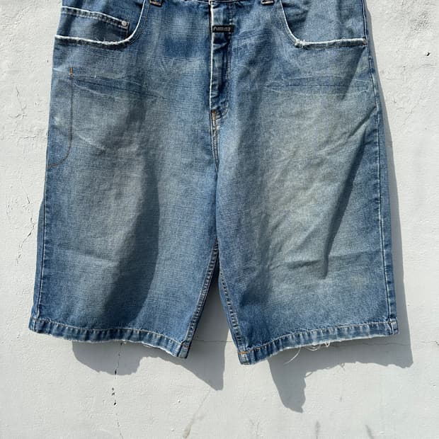 [40] 마리떼 프랑소와 저버 데님 하프팬츠 반바지 빈티지