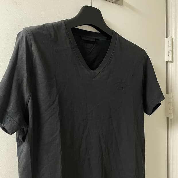 Prada trompe-l'œil V-neck T-shirt
