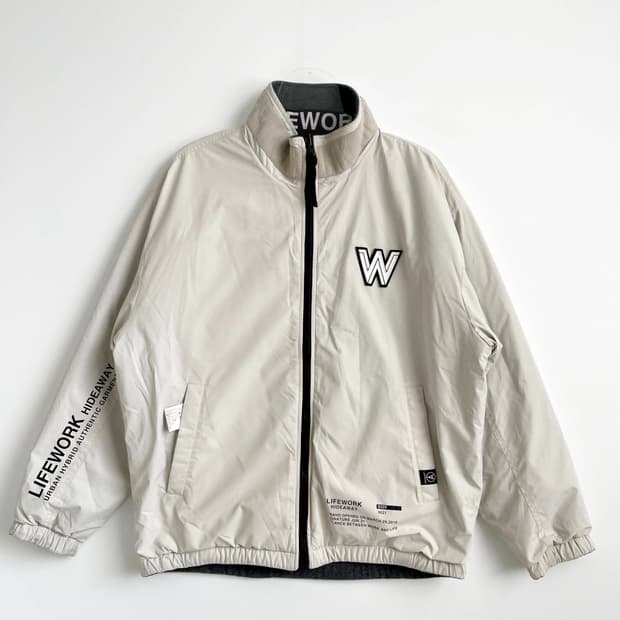 F1 라이프워크 라이프워크 리버시블 플리스 집업 양면 자켓 M사이즈
