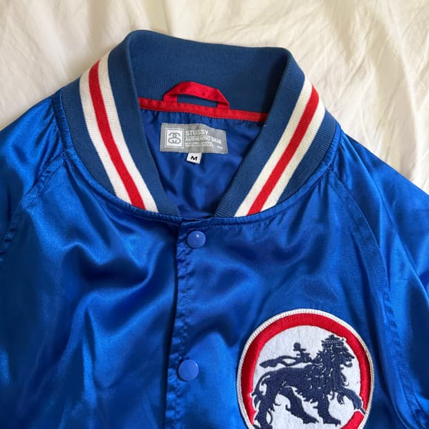 Stussy 서프맨 스타디움 재킷
