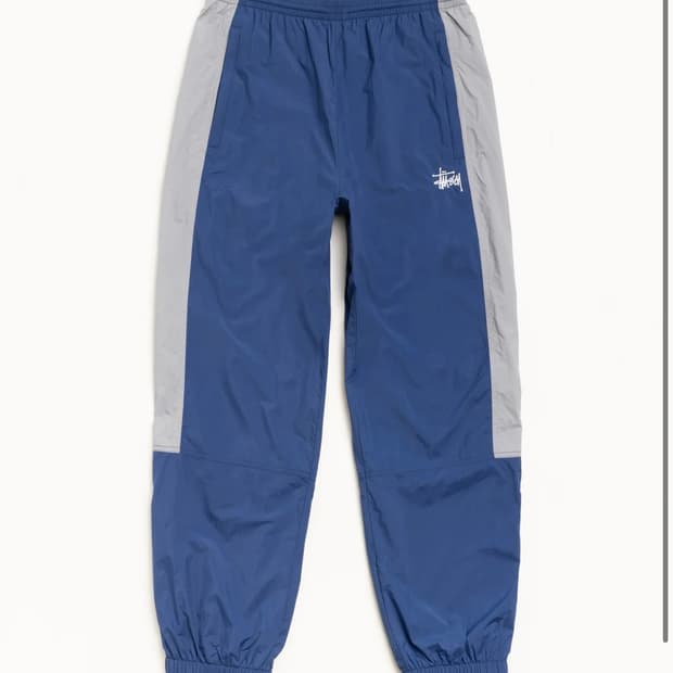 스투시 나일론 트랙 팬츠 네이비 XL