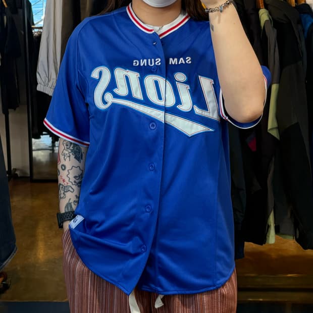 삼성 라이온즈 반팔 져지