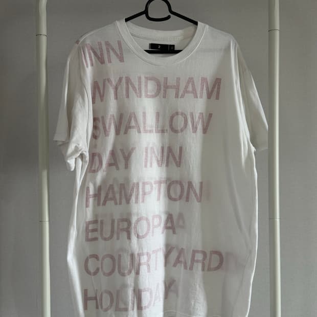 [사파리스팟] 하이웨이 인 반팔 화이트 레드