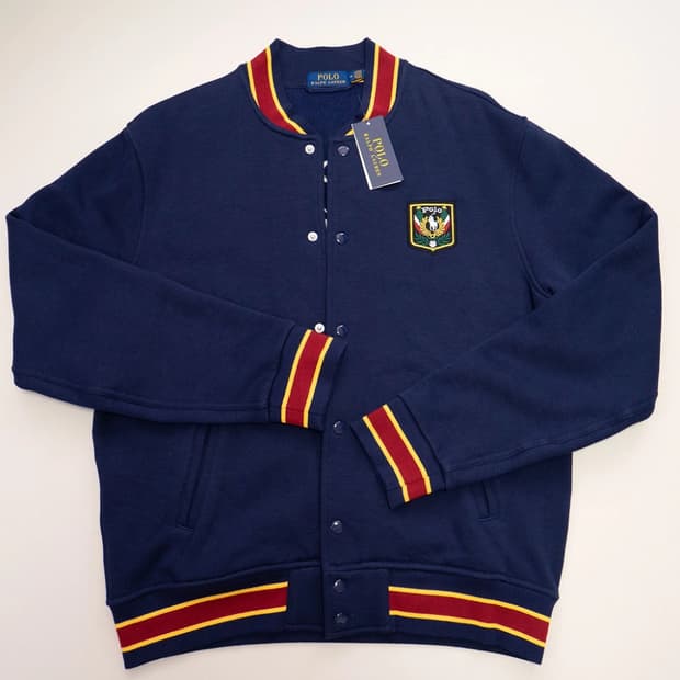 [M] 폴로 로렐 크레스트 바시티 자켓