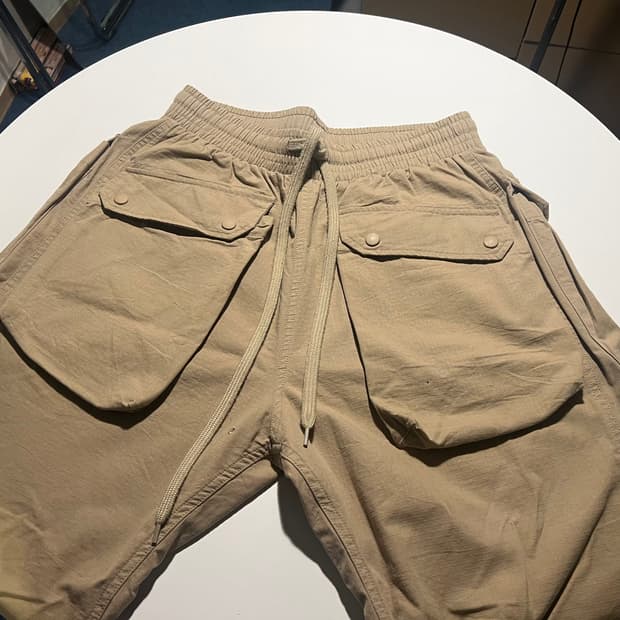 엑스트라오디너리 코튼 팬츠 베이지