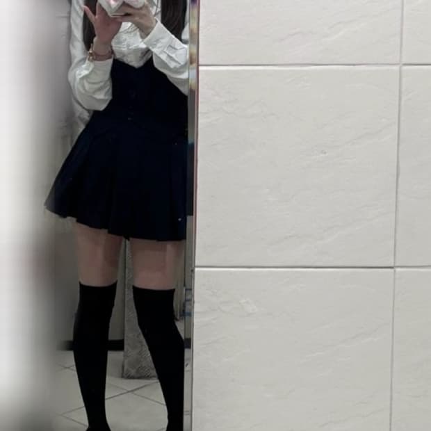 쉬인 프릴 셔츠 베스트 세트 공겜여주 양산형 메이드깔