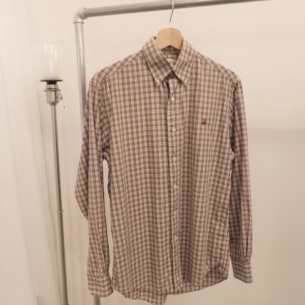 준야 와타나베 x 브룩스 브라더스 체크 셔츠