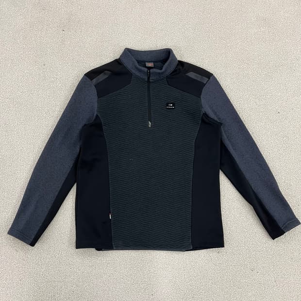 XXL 아이더 등산 반집업 티셔츠 0122M1