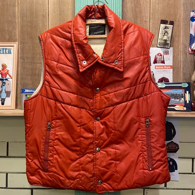 1970–80’s Vintage JCPenney Quilted Vest 