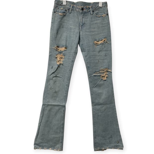 Y2k Moussy damage Jeans