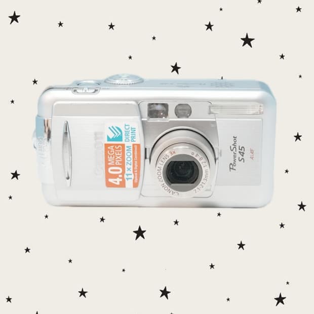 캐논 파워샷 s45 인플루언서 혜임 카메라