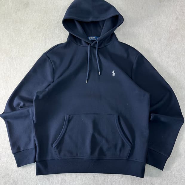 100 폴로랄프로렌 신형라벨 스몰포니 코튼 네비이 후드티